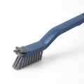 Brosse à joints et coins 2-en-1 à poils en V pour carrelage et salle de bain