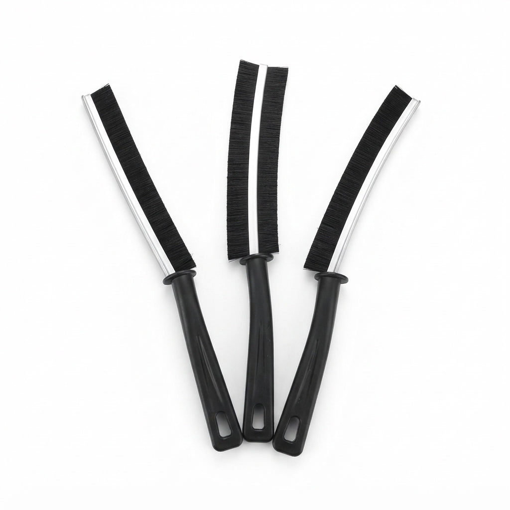 Brosse à joints de carrelage, lot de 2 ou 3 brosses fines pour coins et rainures